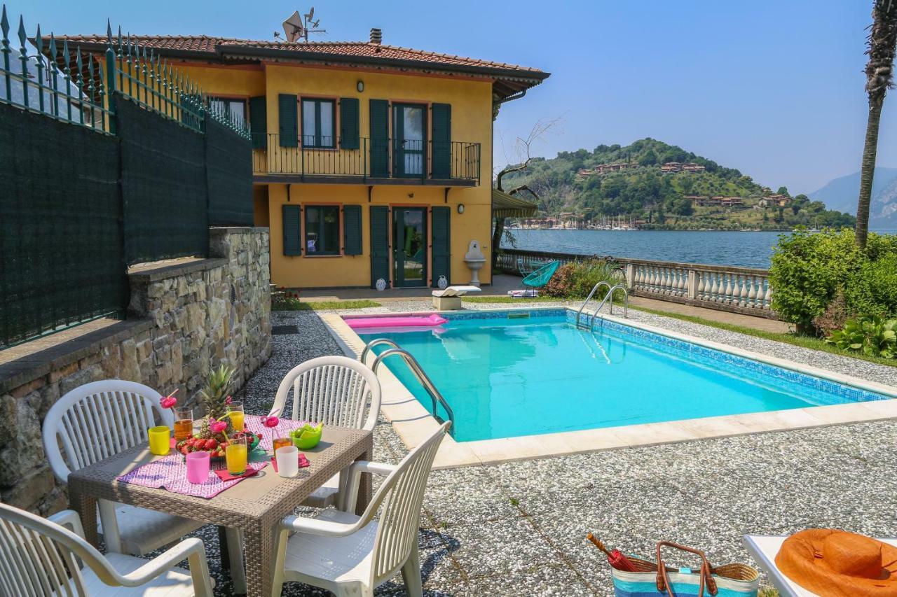 La Casa Sul Lago D'Iseo Sulzano Eksteriør bilde
